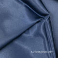 Eleganti tessuti in raso 100% poliestere spandex blu zaffiro